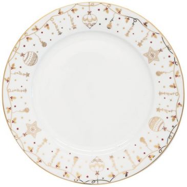 Assiette plate 26,5 cm - Christmas Lights