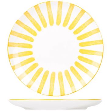 Assiette plate 26,7 cm Jaune - Cabana