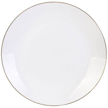 Assiette plate 26 cm Blanche - Royal - HOME DECO FACTORY