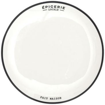 Assiette plate 27 cm - Épicerie - HOME DECO FACTORY