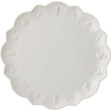 Assiette plate 29,5 cm Blanche - Toy’s Delight Royal Classic