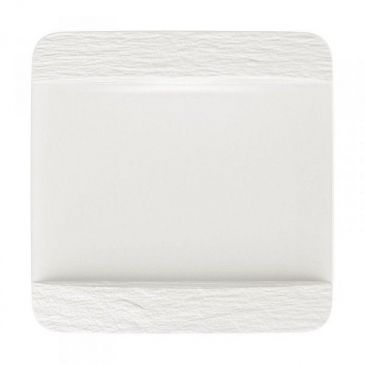 Assiette plate carrée 28 x 28 cm - Manufacture Rock 