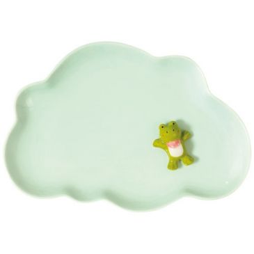 Assiette plate enfant 19,7 cm Grenouille - Miam