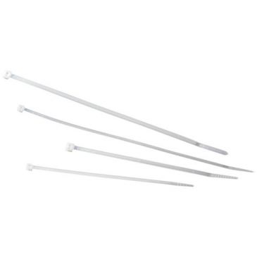 Collier de serrage - 2.5x135 mm - lot de 100 - transparent