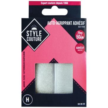 Autoagrip adhesif autocollant blanc