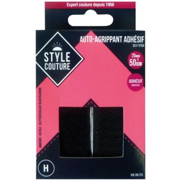 Autoagrip adhesif autocollant noir