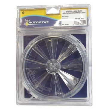 Autogyre aérateur à volets d.156 cristal 10001
