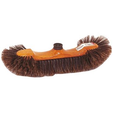  Balai 1/2 tête - balayage fin - soies de Chine marron S/60 - sols lisses
