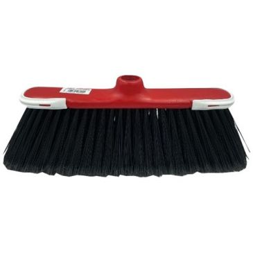 Balai antichoc en fibre noire vinyle 29 cm