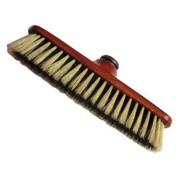  Balai droit - balayage fin - soies de Chine noires bicolore S/50 - sols li