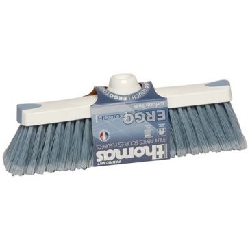Balai fibre souple bleu ergotouch