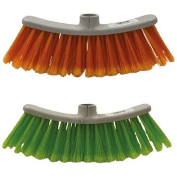 Balai gondole fibre vinyl fleuré ref.IG