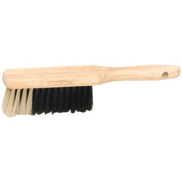  Balayette manche court - soies de Chine noire moustache blonde