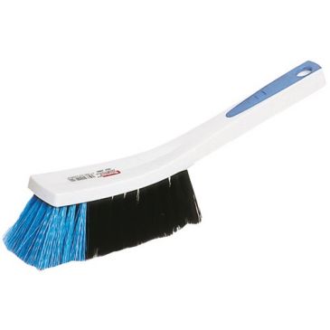 Balayette ergotouch fibres souples moustaches pvc bleues