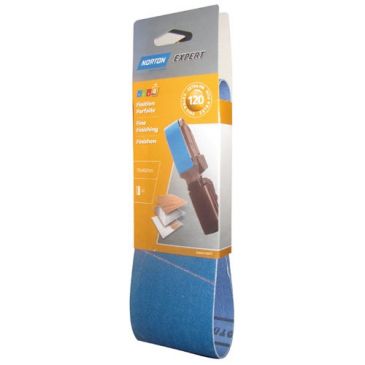 Bande lime - bande pour ponceuse portative - grain de 120 - finition parfai
