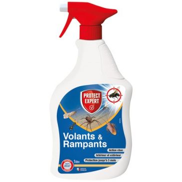 Barrage insectes volants rampants pulvérisateur pae 1l
