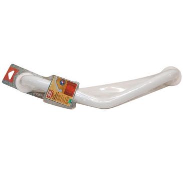 Barre d'appui coudée 135d blanc 492351