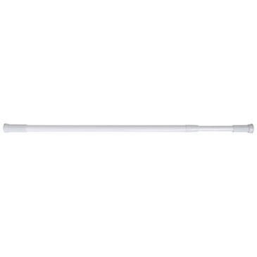 Barre de douche extensible 140 à 260cm d22mm blanc