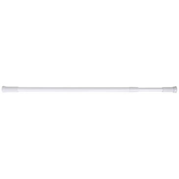 Barre de douche extensible 70/120cm blanc