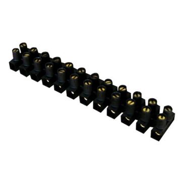 Barrette 4mm noir 12 plots vrac