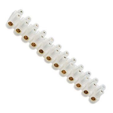 Barrette raccord 16mm2 nylbloc blanc vrac
