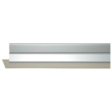 Bas de porte à clips 93cm anodisé argent