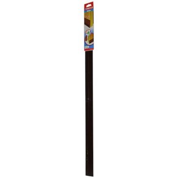 Bas de porte adhésif économique feutre 100cm marron