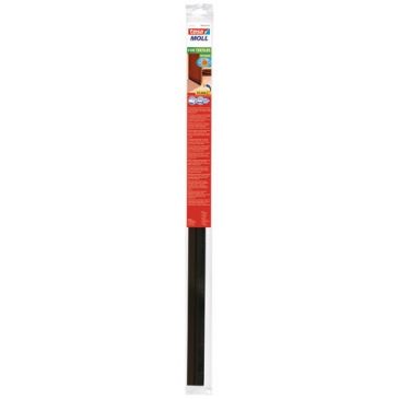 Bas de porte plast.adh.1x40mm brun
