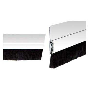 Bas de porte pour porte garage argent 3x85cm