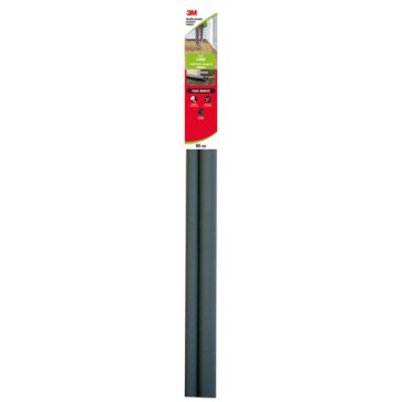 Bas de porte - sol lisse - pose minute - 93 cm - noir 