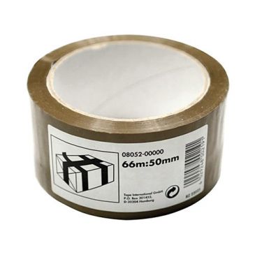 Basic adhésif emballage PP brun 66mx50mm