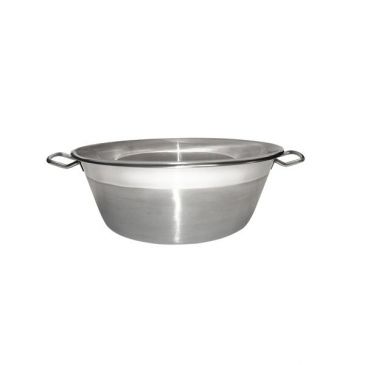 Bassine à confiture inox 38 cm