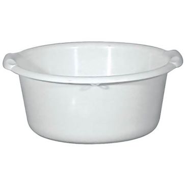 Bassine ronde 20l d43 blanc alimentaire