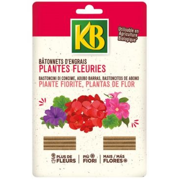 Bâtonnets plantes fleuries UAB x 40