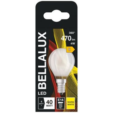 Bellalux led dépoli sphere e14 4W chaud 470lm
