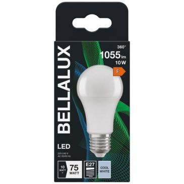 Bellalux led dépoli standard e27 10w froid 1055lm