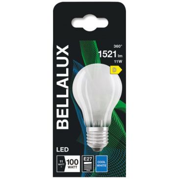 Bellalux led dépoli standard e27 11w froid