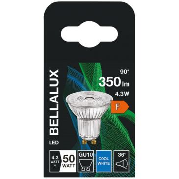 Bellalux led gu10 4.3w froid 350LM