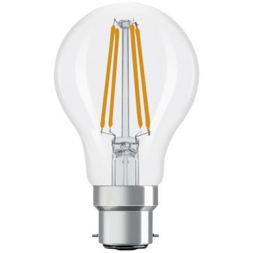 Bellalux led standard clair filament b22 7w chaud