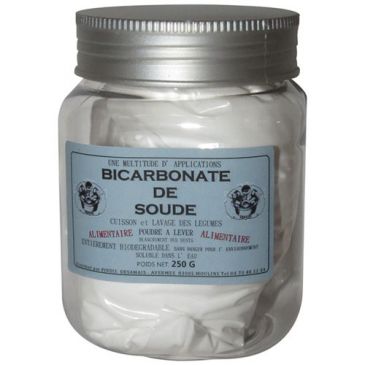 Bicarbonate de soude alimentaire - 250 g