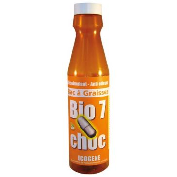 Bio7 décolmatant anti odeurs pour bacs à graisses 375 g