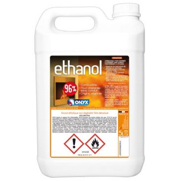 Éthanol 96° Combustible spécial - Bidon 5 L