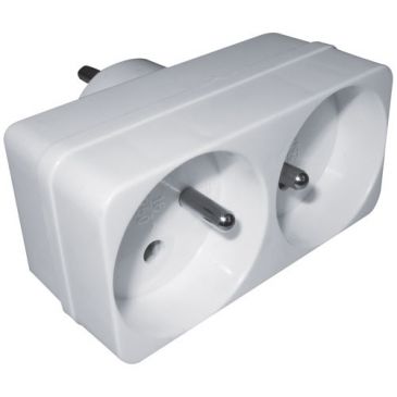 Biplite 16A  2P+T - blanc