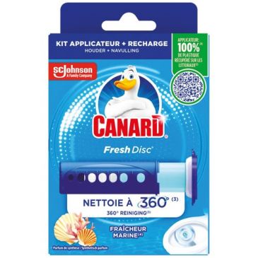 Bloc cuvette WC Canard WC fresh disc fraicheur marine