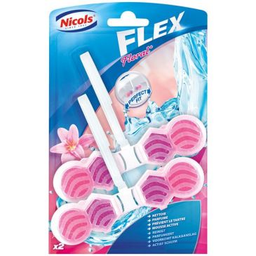 Bloc cuvette wc multibloc flex floral x2