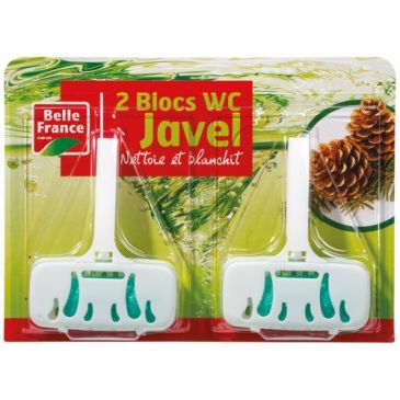 Bloc WC javel x 2 BF blister
