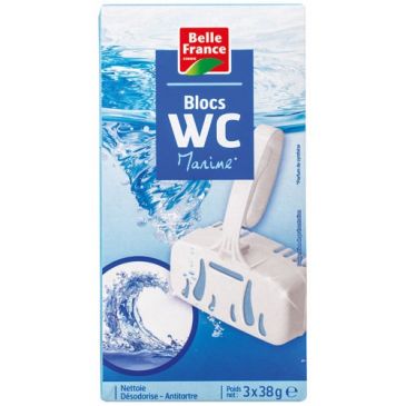 Bloc WC marine x 3 BF