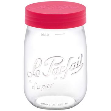 Bocal 1 L / 100 mm Rouge - Color Vis