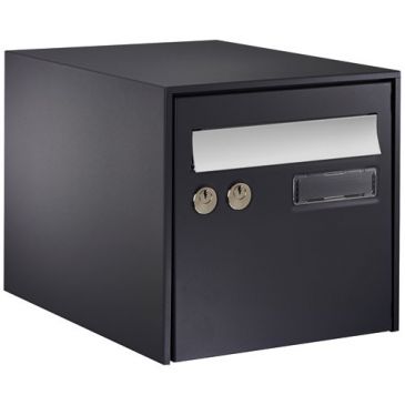 Boite aux lettres à colis - Box 300  - simple face - gris anthracite