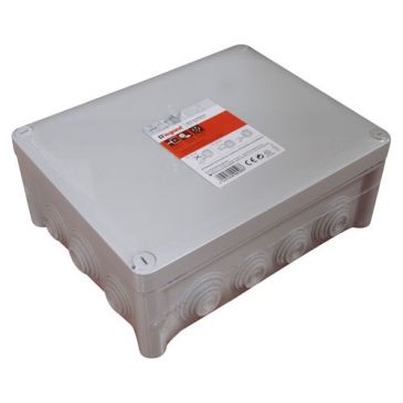 Boîte dérivation 220x170x86 Plexo gris 14 embouts vrac